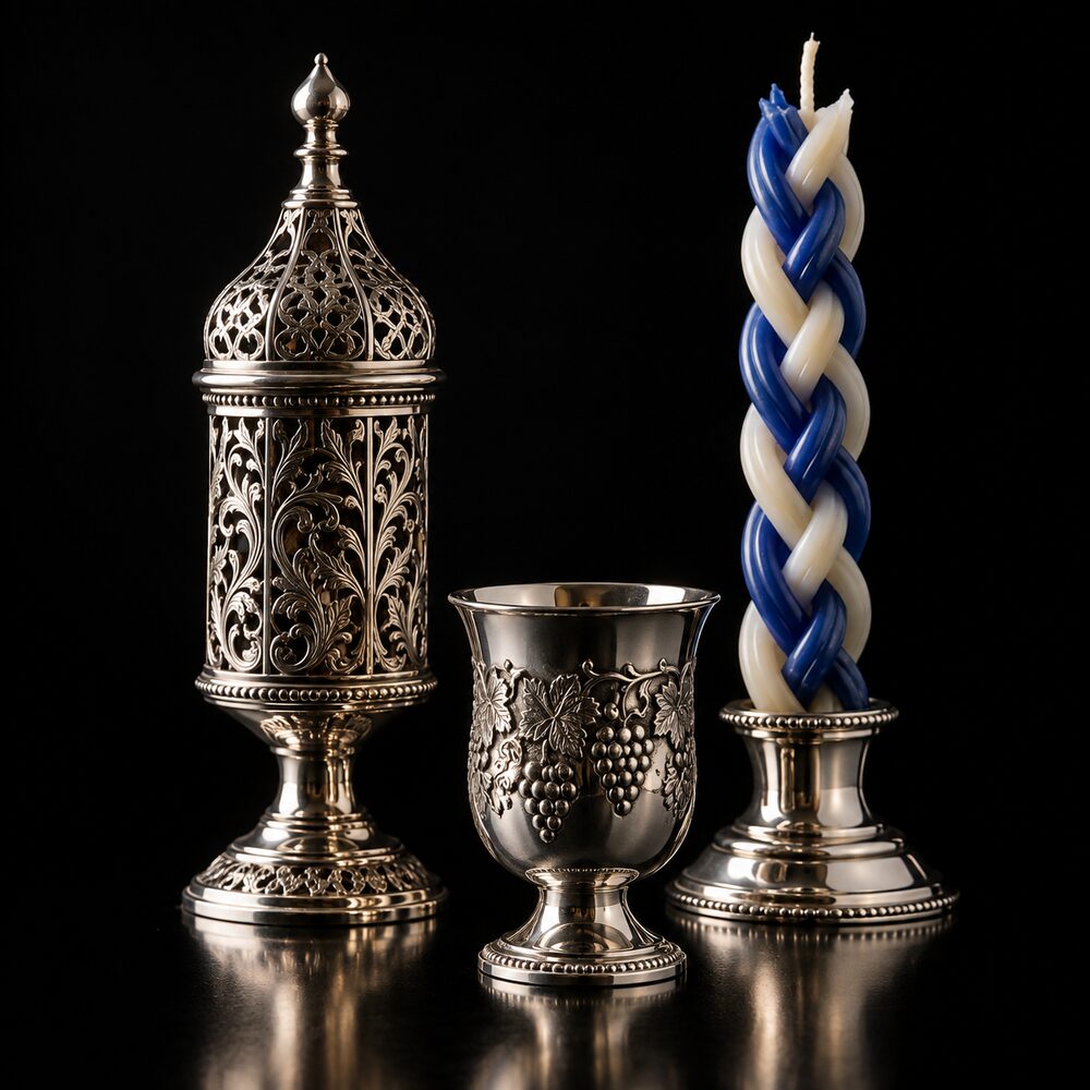Sterling havdalah set