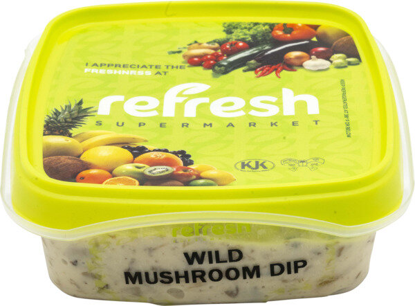 Refresh wild mushroom dip