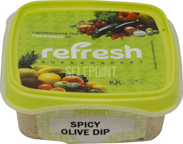 Refresh spicy olive dip