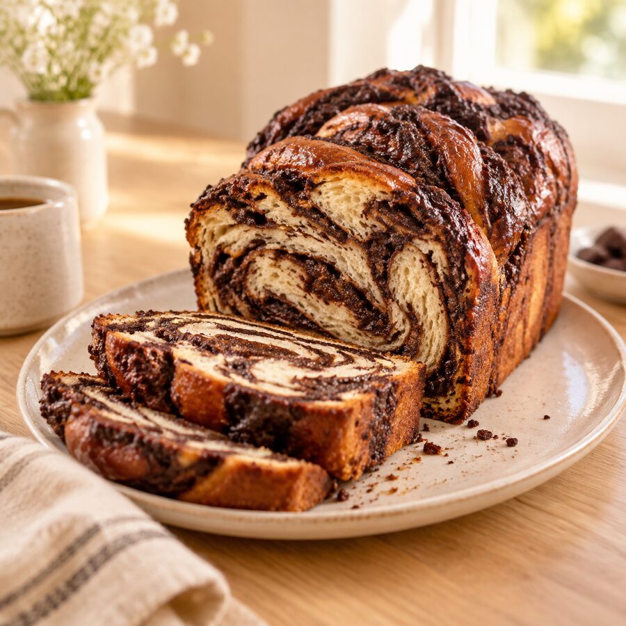 Chocolate babka