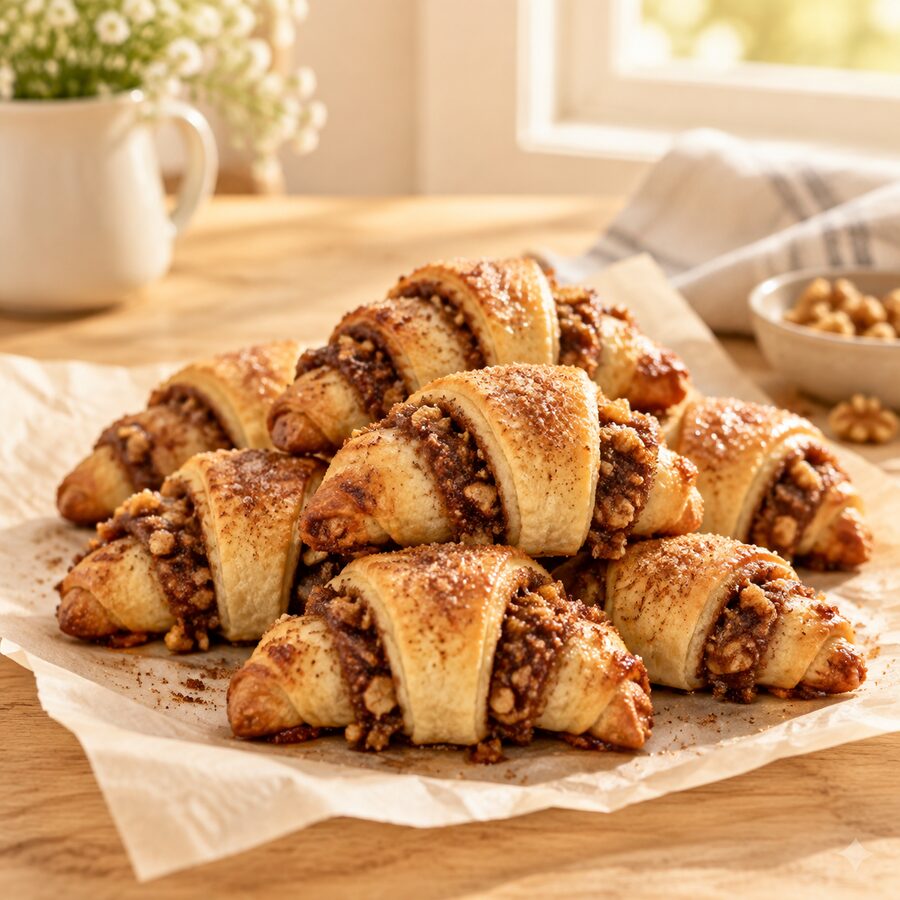 Cinnamon rugelach